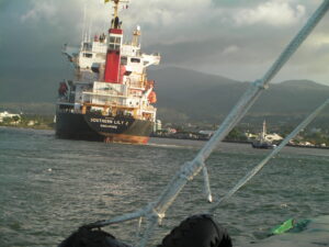 Apia port Samoa